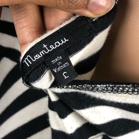 Black & White Geometric Line Summer Dress - Picture 7 of 7